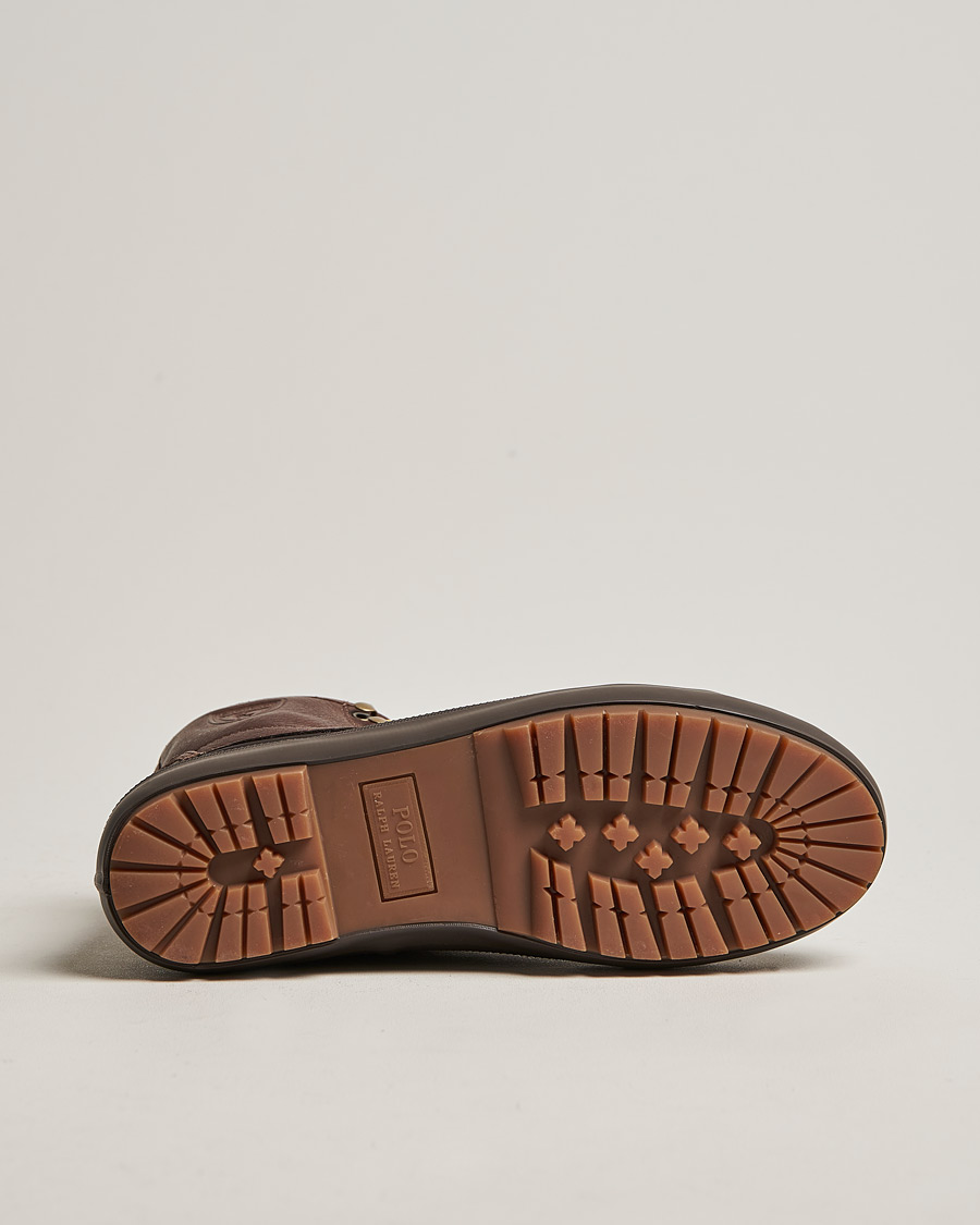 Homme | Polo Ralph Lauren Claus Leather Boots Dark Brown | Polo Ralph Lauren | Claus Leather Boots Dark Brown