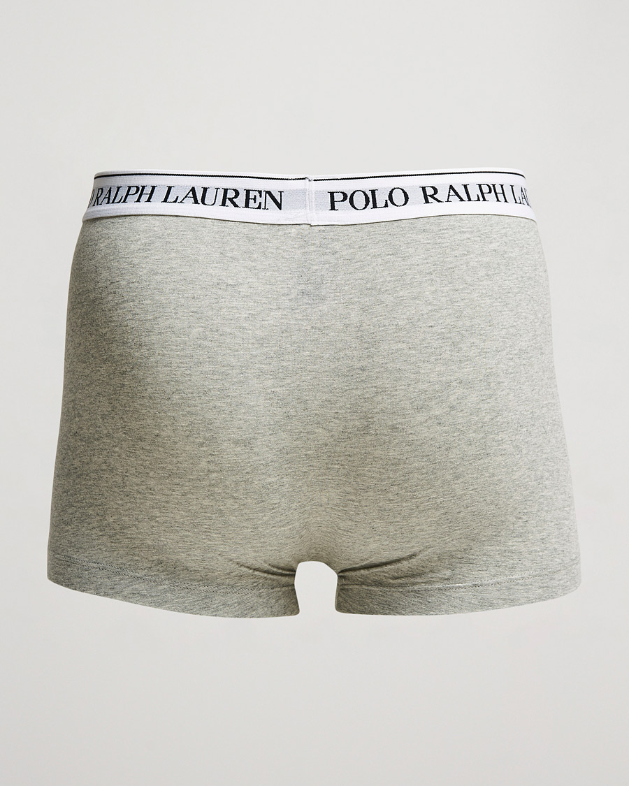 Homme | Sous-Vêtements Et Chaussettes | Polo Ralph Lauren | 3-Pack Trunk Andover Heather/Black/White
