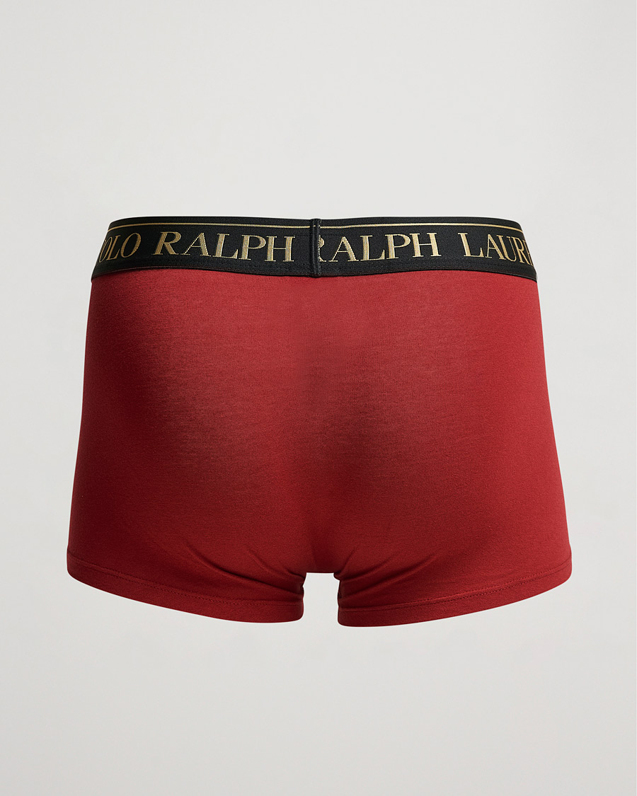 Homme | Sous-Vêtements Et Chaussettes | Polo Ralph Lauren | 2-Pack Gift Box Trunks Red/College Green