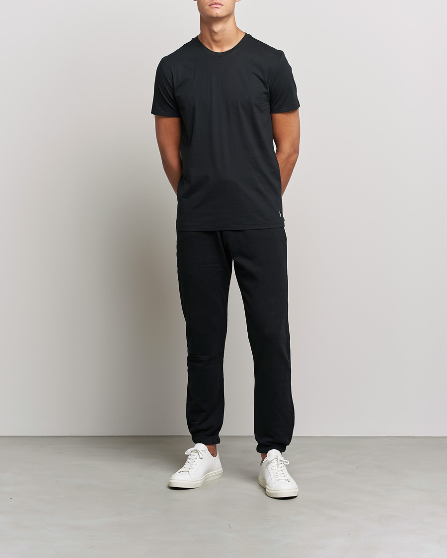 Homme | T-shirts | Polo Ralph Lauren | 3-Pack Crew Neck T-Shirt Black