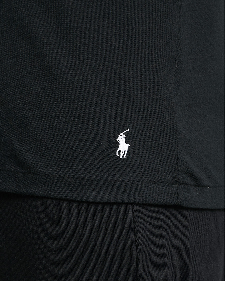 Homme | T-shirts | Polo Ralph Lauren | 3-Pack Crew Neck T-Shirt Black