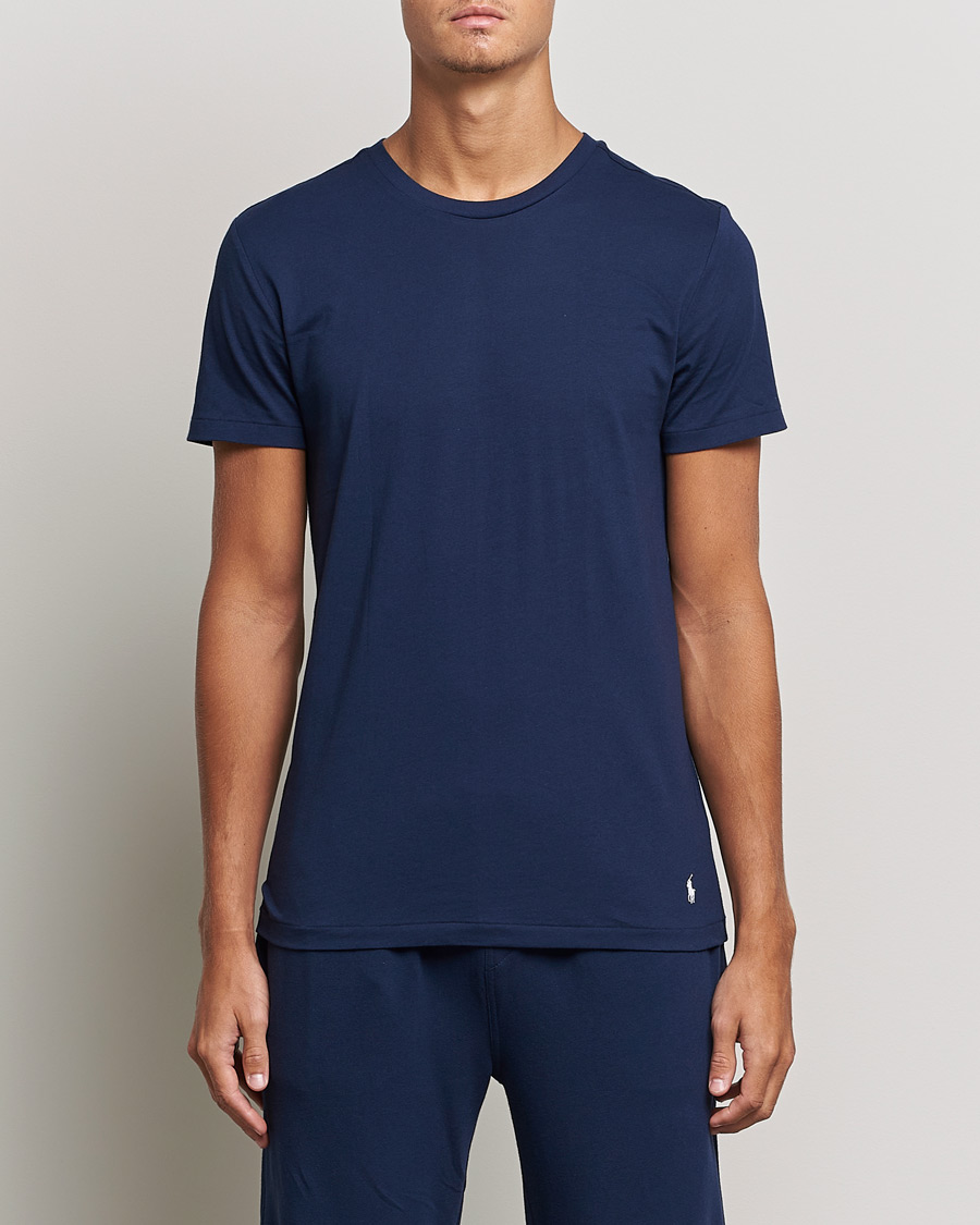 Homme | T-shirts | Polo Ralph Lauren | 3-Pack Crew Neck T-Shirt Navy