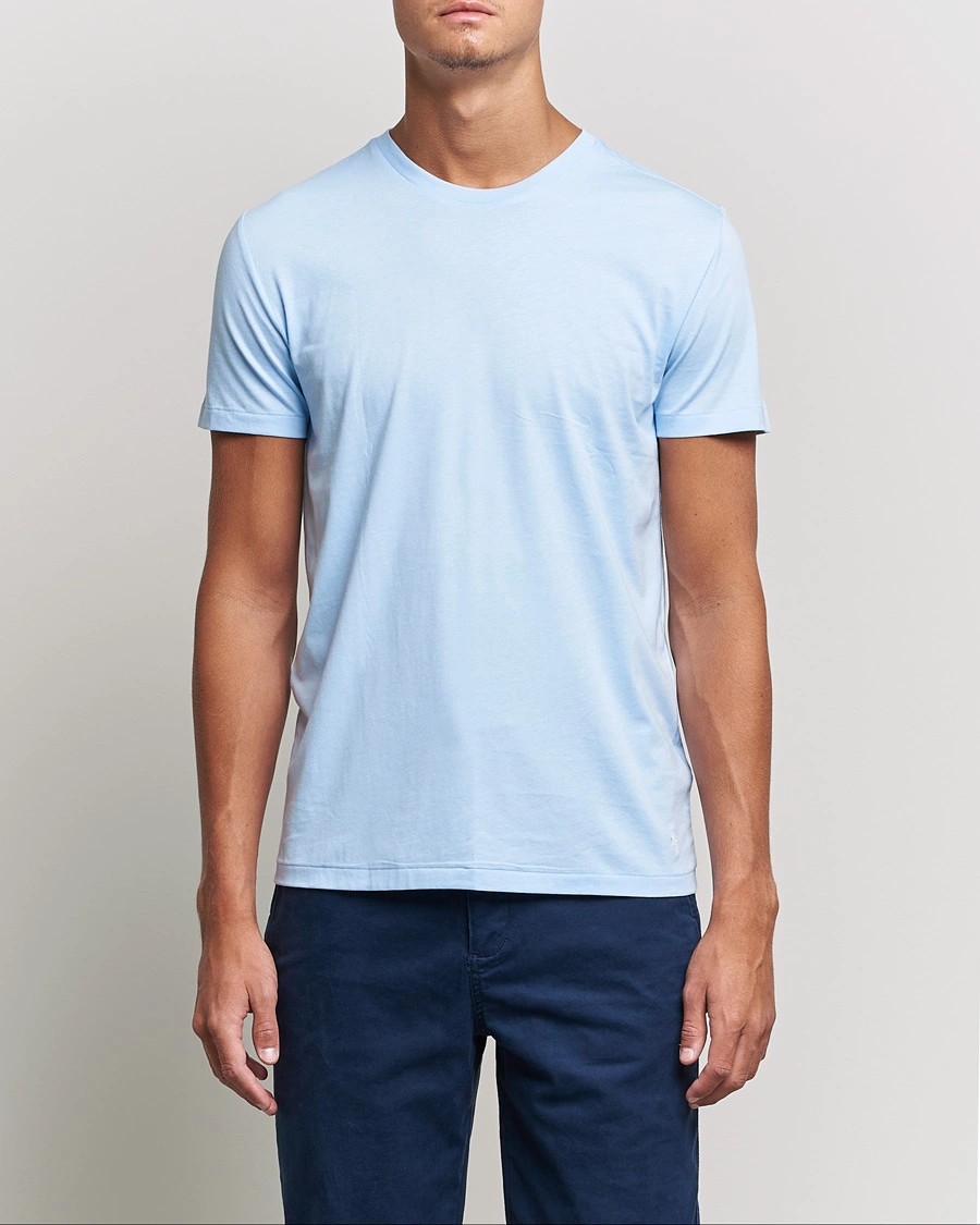 Homme |  | Polo Ralph Lauren | 3-Pack Crew Neck T-Shirt Navy/Light Navy/Elite Blue