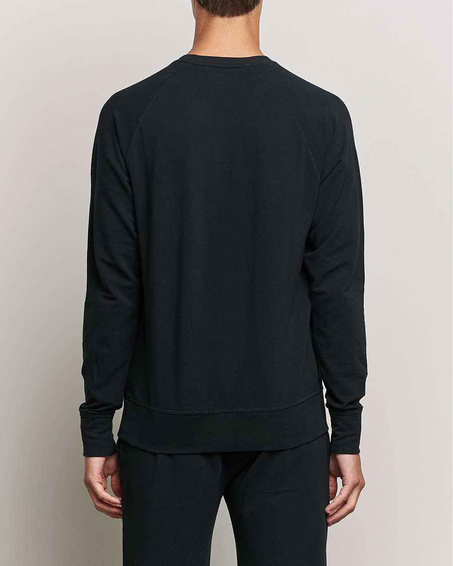 Homme | T-shirts | Polo Ralph Lauren | Cotton Jersey Long Sleeve Tee Black