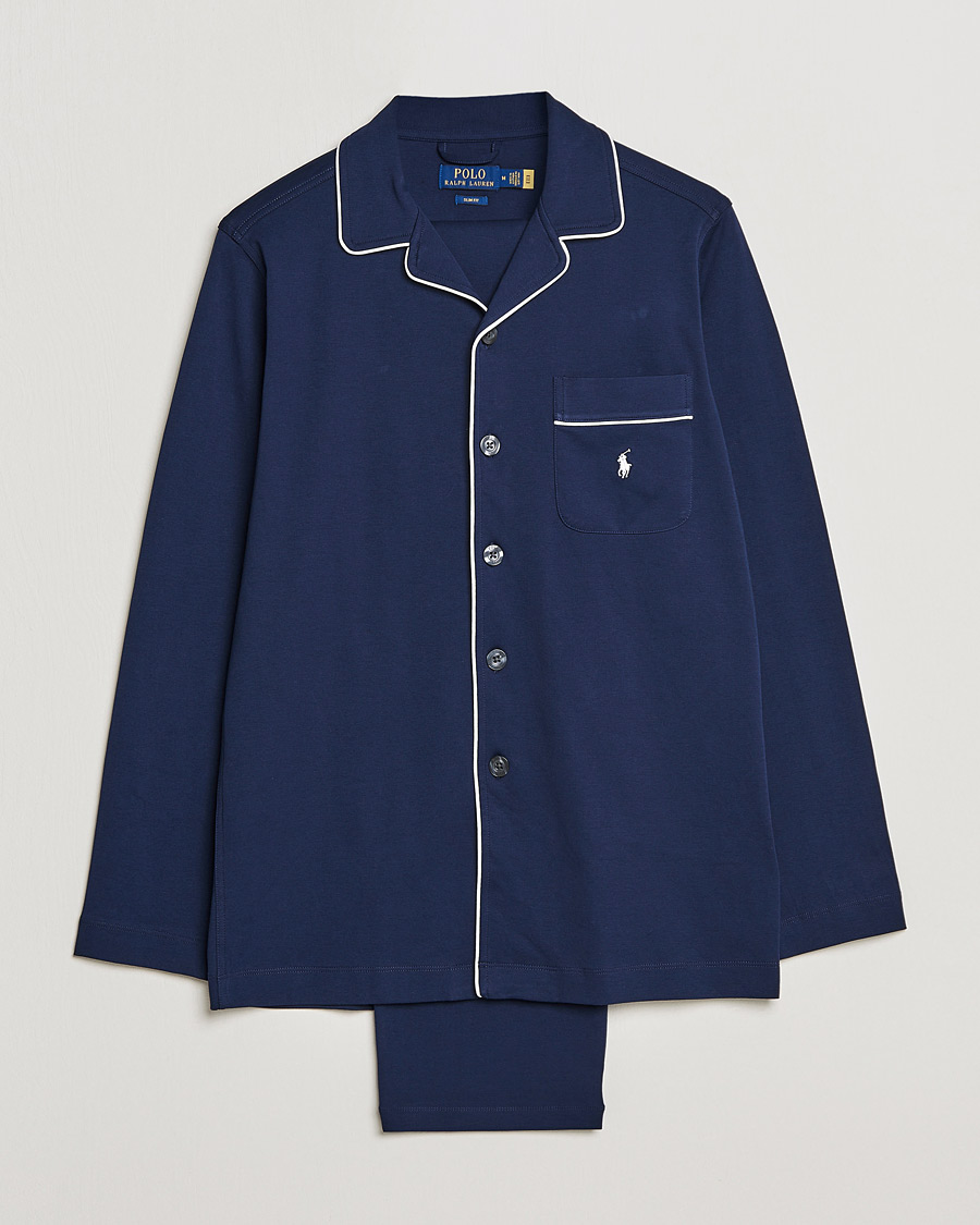 Homme | Peignoirs Et Pyjamas | Polo Ralph Lauren | Cotton Pyjama Set Cruise Navy