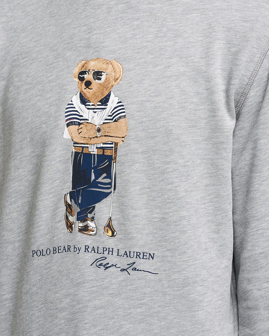 Homme | Pulls Et Tricots | Polo Ralph Lauren Golf | Golf Bear Sweatshirt Andover Heather