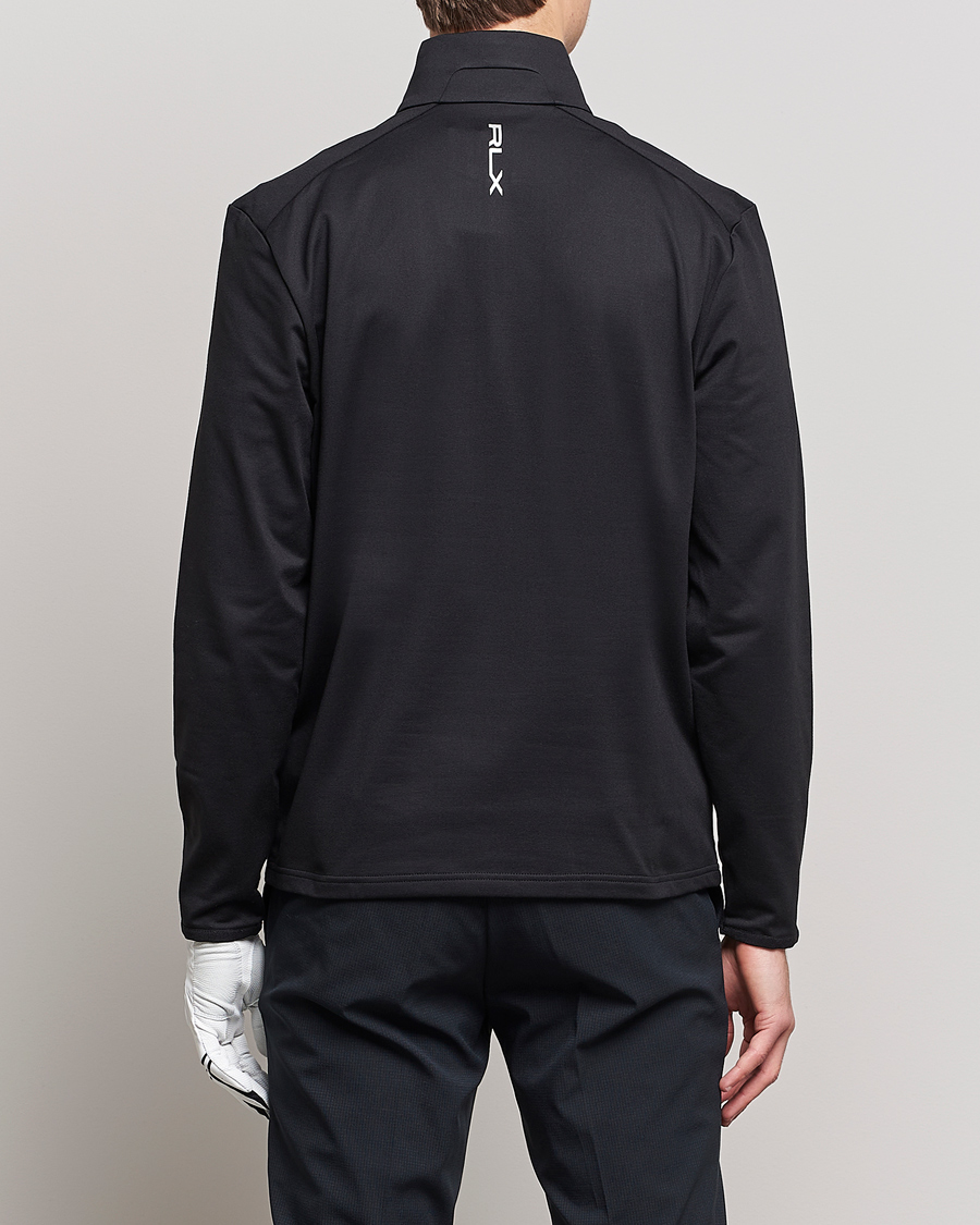 Homme | Pulls Et Tricots | RLX Ralph Lauren | Luxury Performance Jersey Half-Zip Black
