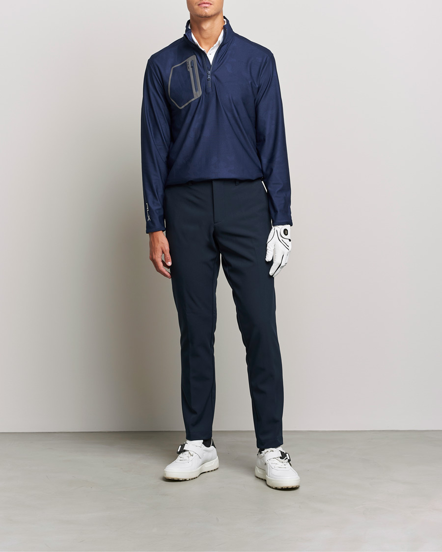 Homme | Pulls Et Tricots | RLX Ralph Lauren | Luxury Performance Jersey Half-Zip French Navy Camo