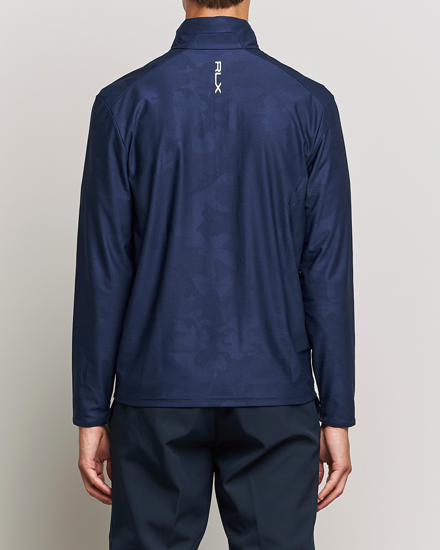 Homme | Pulls Et Tricots | RLX Ralph Lauren | Luxury Performance Jersey Half-Zip French Navy Camo
