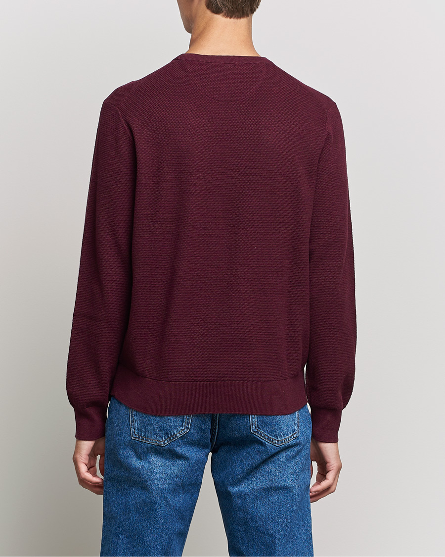 Homme | Pulls Et Tricots | Polo Ralph Lauren | Textured Crew Neck Sweater Aged Wine Heather