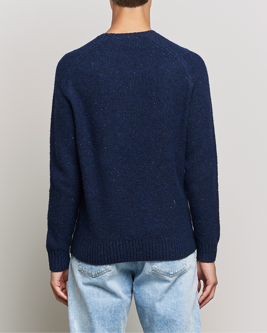 Homme | Pulls Et Tricots | Polo Ralph Lauren | Wool Donegal Knitted Sweater Navy