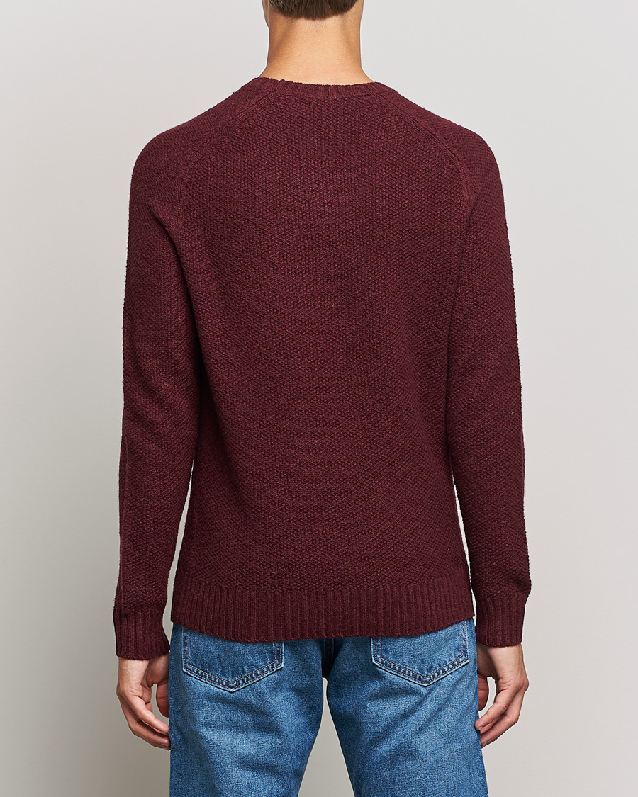 Homme | Pulls Et Tricots | Polo Ralph Lauren | Wool Donegal Knitted Sweater Burgundy
