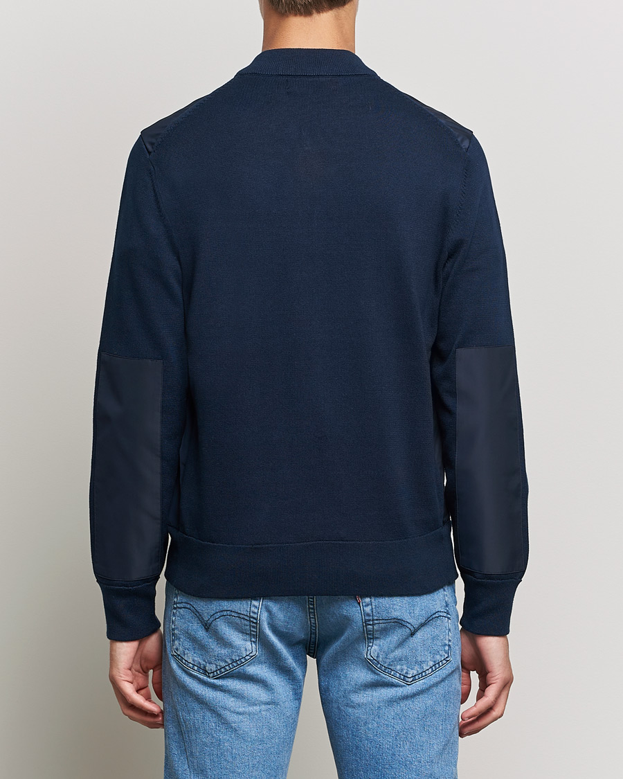 Homme | Pulls Et Tricots | Polo Ralph Lauren | Cotton Hybrid Full-Zip Sweater Piper Navy