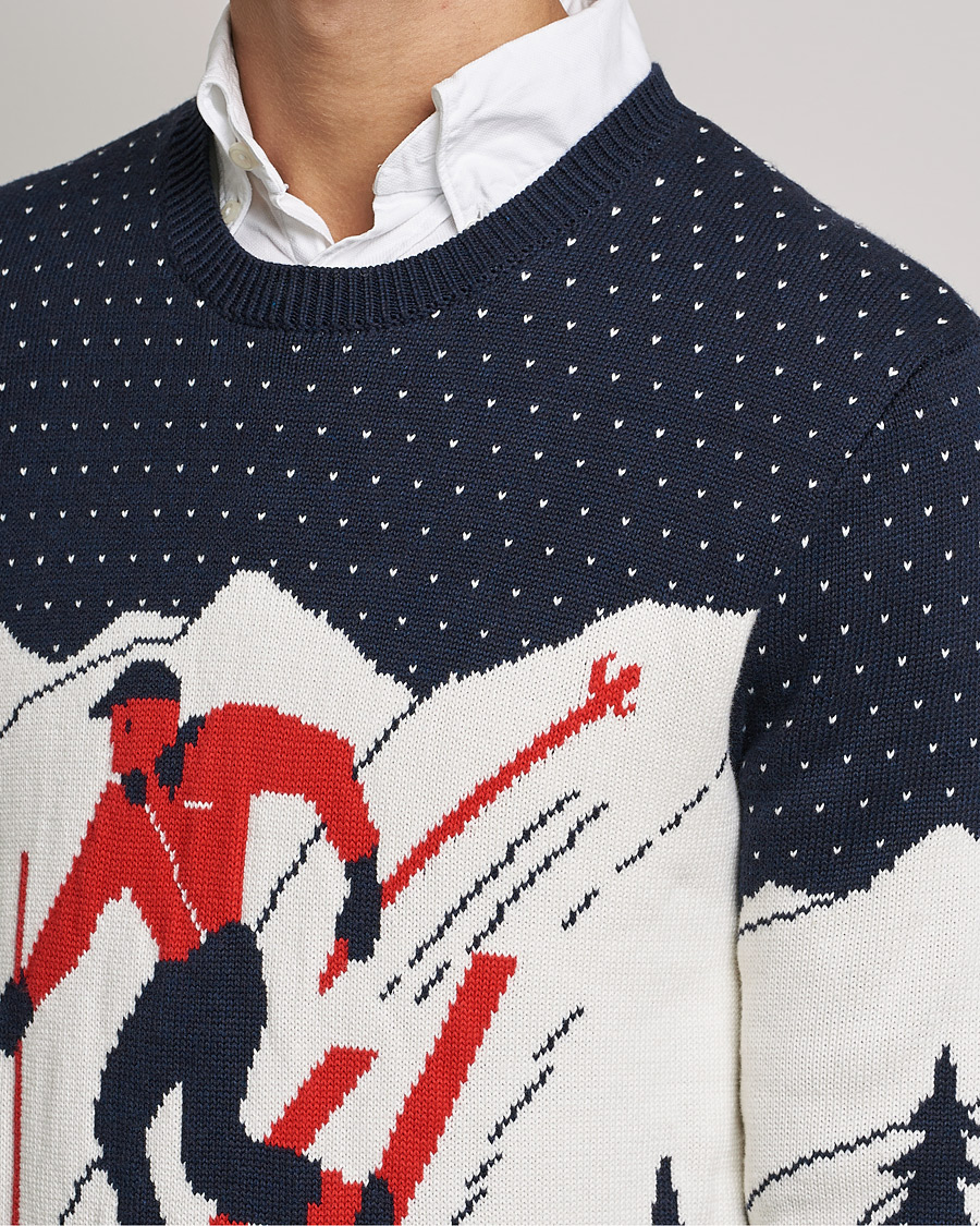Homme | Pulls Et Tricots | Polo Ralph Lauren | Cotton Ski Knitted Sweater Navy Multi