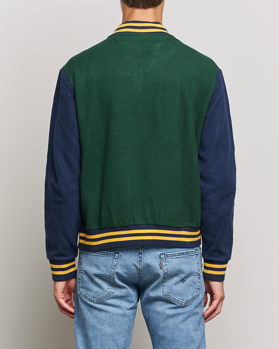 Homme | Manteaux Et Vestes | Polo Ralph Lauren | Nylon Baseball Jacket College Green/Cruies Navy