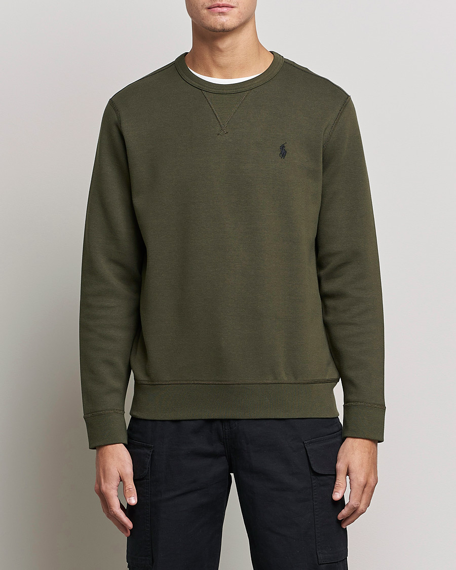 Homme | Soldes | Polo Ralph Lauren | Double Knit Sweatshirt Company Olive