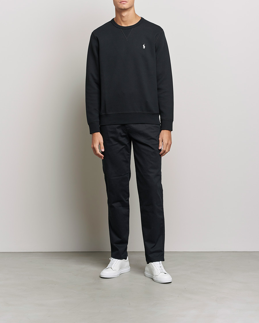 Homme | Pulls Et Tricots | Polo Ralph Lauren | Double Knit Sweatshirt Black