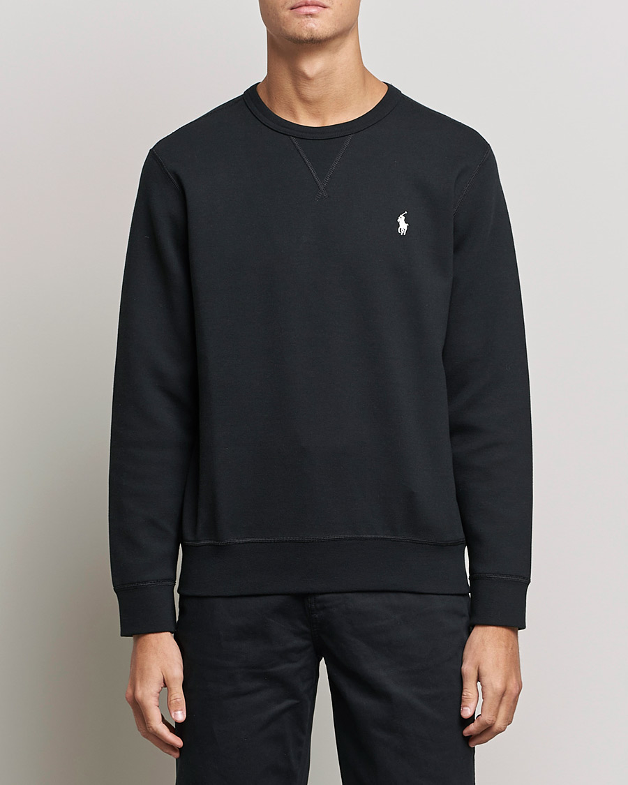 Homme | Pulls Et Tricots | Polo Ralph Lauren | Double Knit Sweatshirt Black