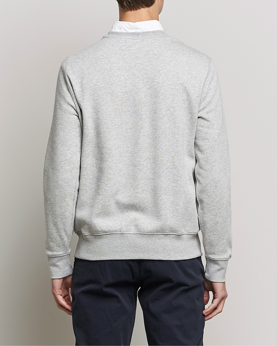 Homme | Pulls Et Tricots | Polo Ralph Lauren | Printed Denim Bear Sweatshirt Andover Heather