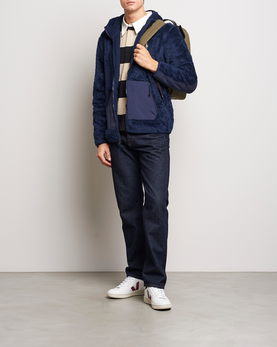 Homme | Pulls Et Tricots | Polo Ralph Lauren | Curly Sherpa Full Zip Hoodie Newport Navy
