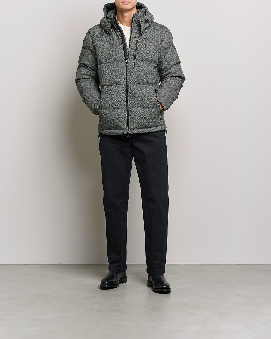 Homme | Manteaux Et Vestes | Polo Ralph Lauren | El Cap Herringbone Down Jacket Grey