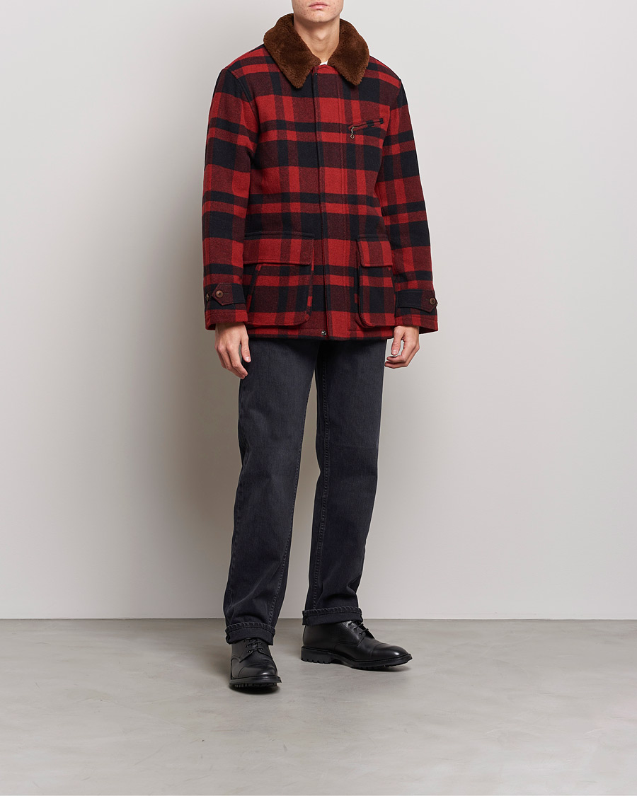 Homme | Manteaux Et Vestes | Polo Ralph Lauren | Lumber Wool Checked Jacket Red/Black