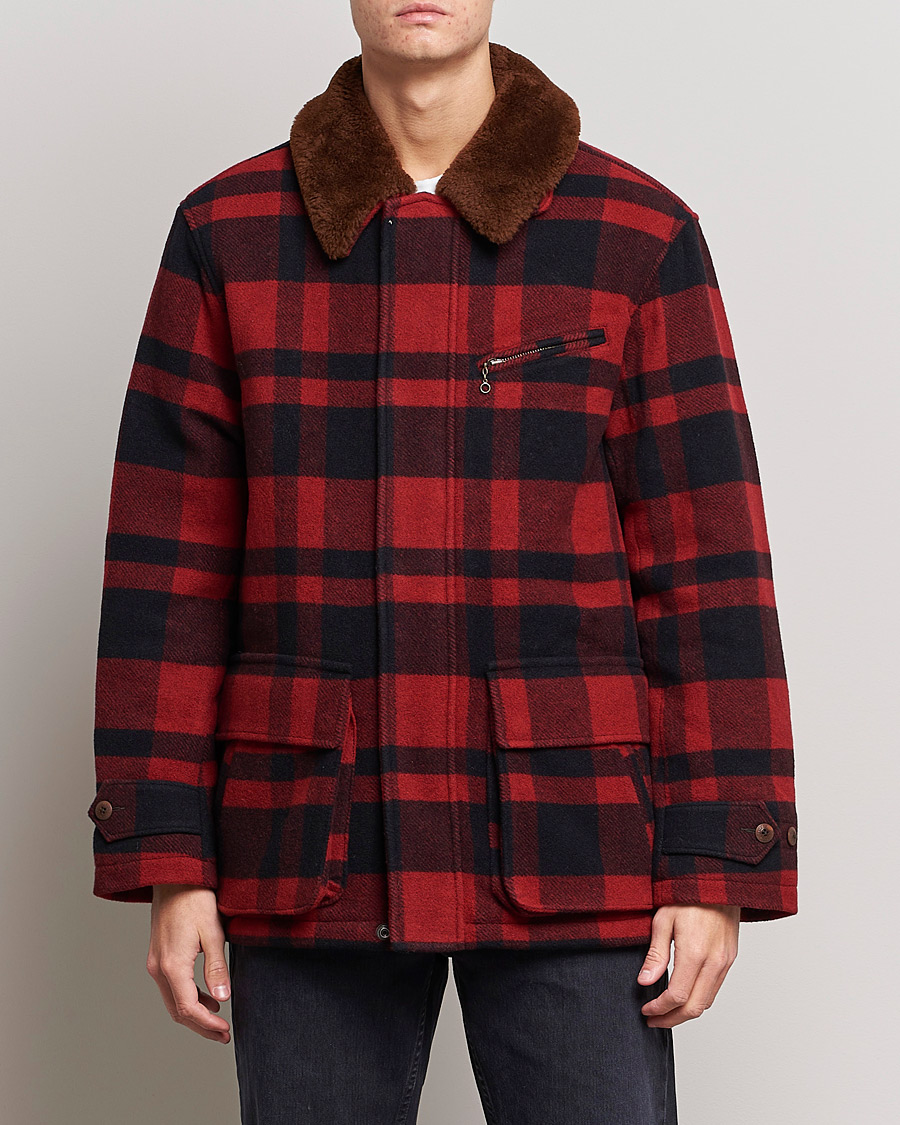 Homme | Manteaux Et Vestes | Polo Ralph Lauren | Lumber Wool Checked Jacket Red/Black