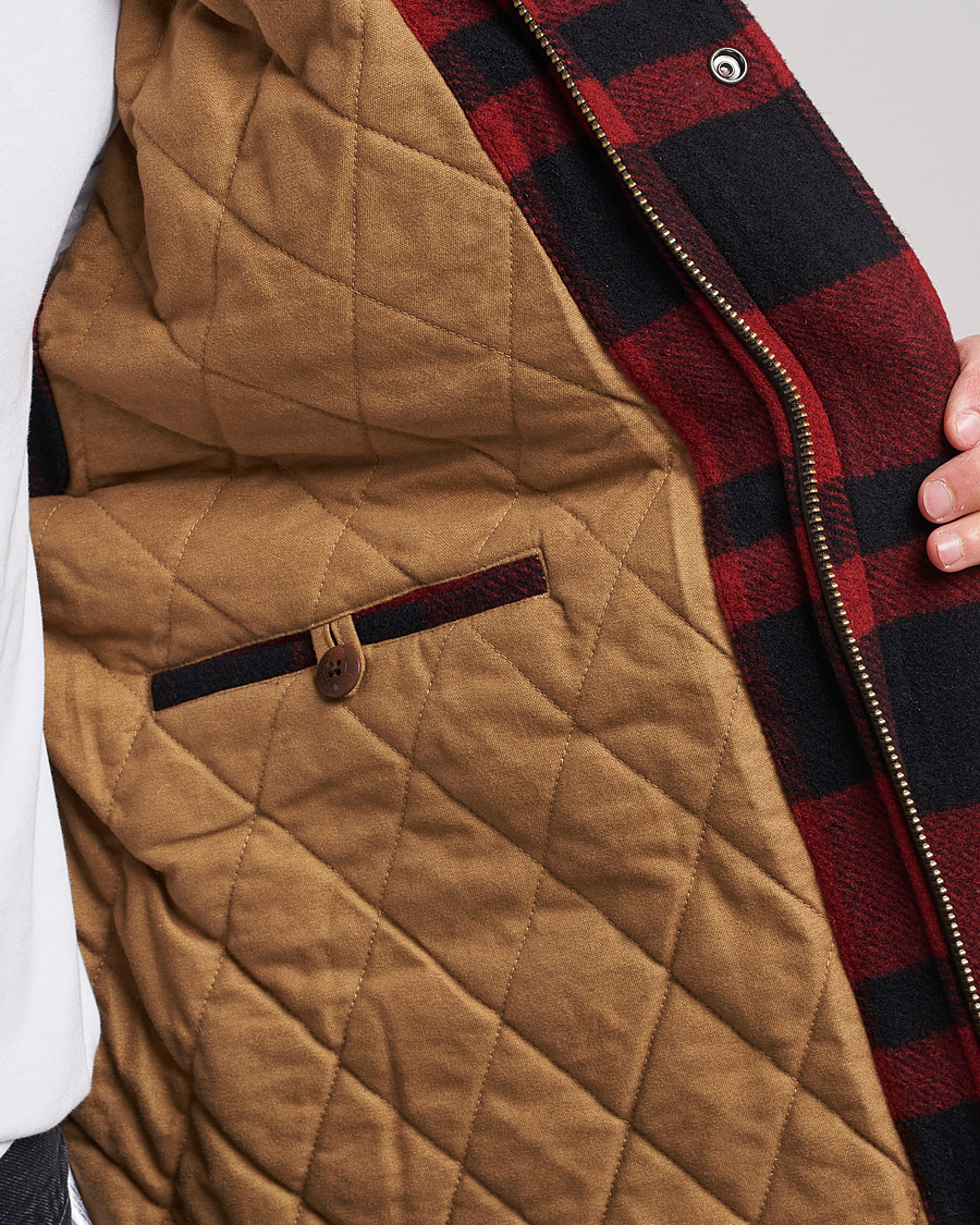 Homme | Manteaux Et Vestes | Polo Ralph Lauren | Lumber Wool Checked Jacket Red/Black