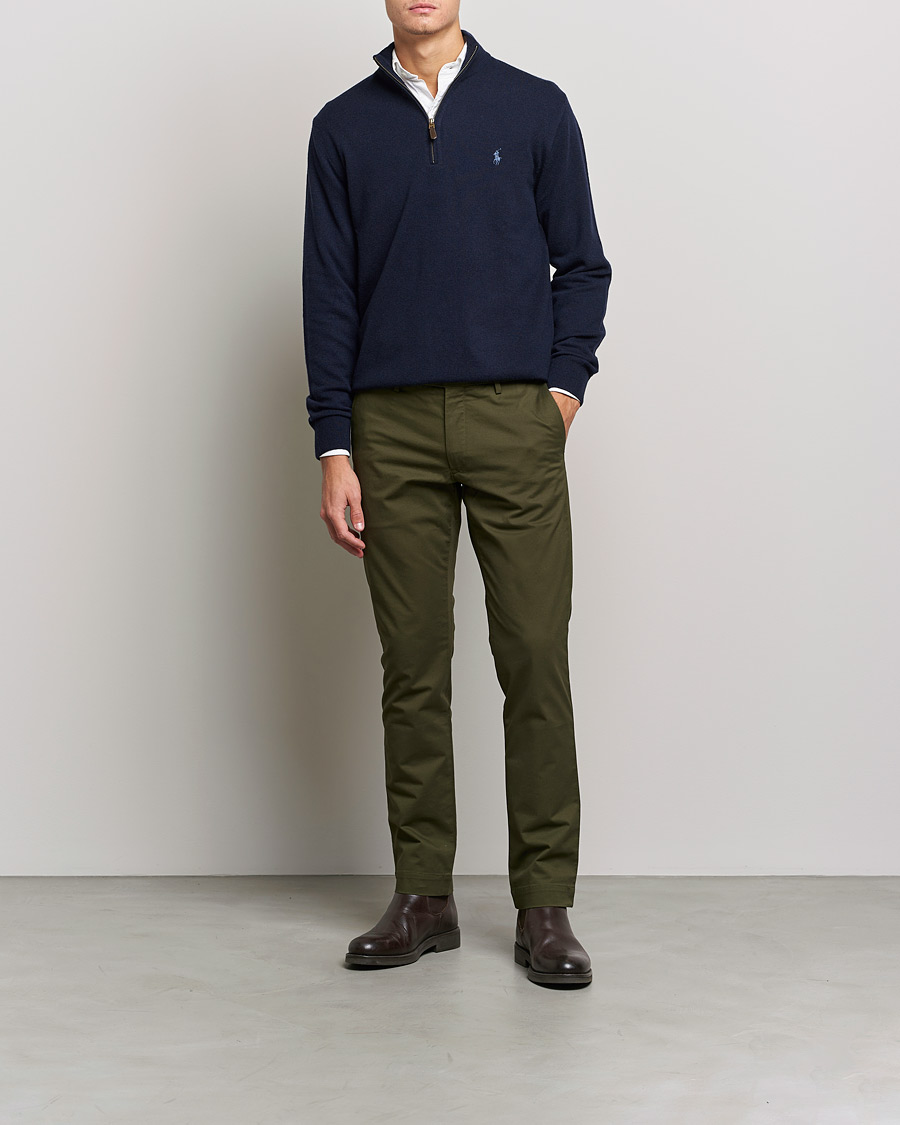 Homme | Pantalons | Polo Ralph Lauren | Slim Fit Stretch Chinos Armadillo Green