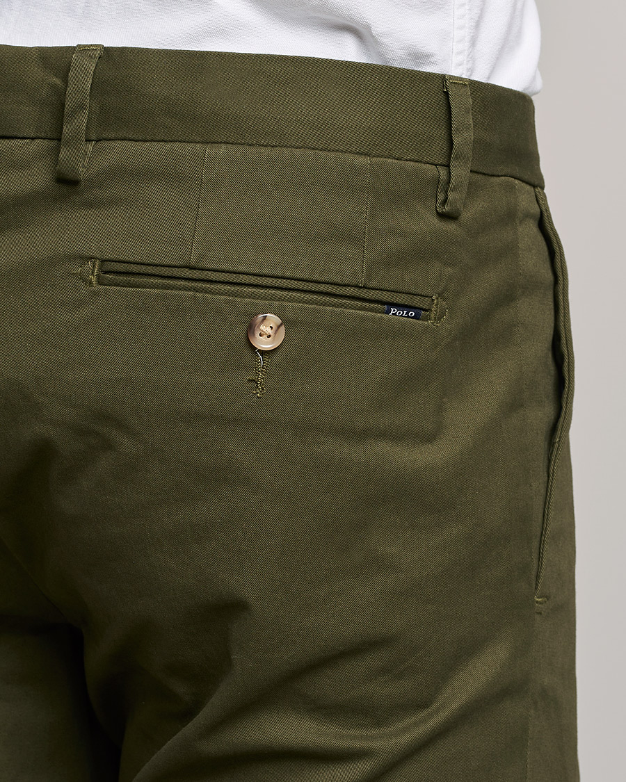Homme | Pantalons | Polo Ralph Lauren | Slim Fit Stretch Chinos Armadillo Green
