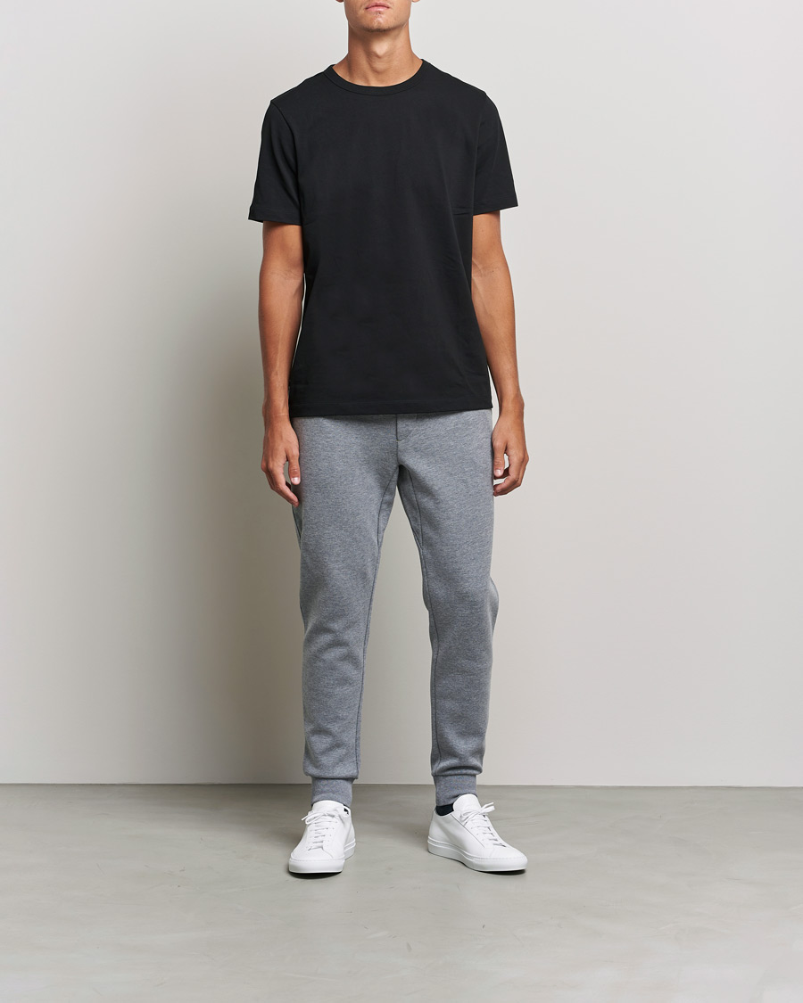 Homme | Pantalons | Polo Ralph Lauren | Double Knit Sweatpants Classic Grey Heather