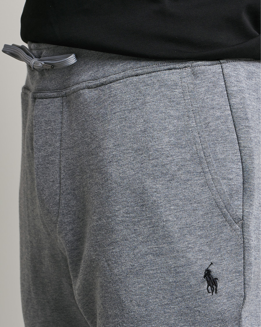 Homme | Pantalons | Polo Ralph Lauren | Double Knit Sweatpants Classic Grey Heather