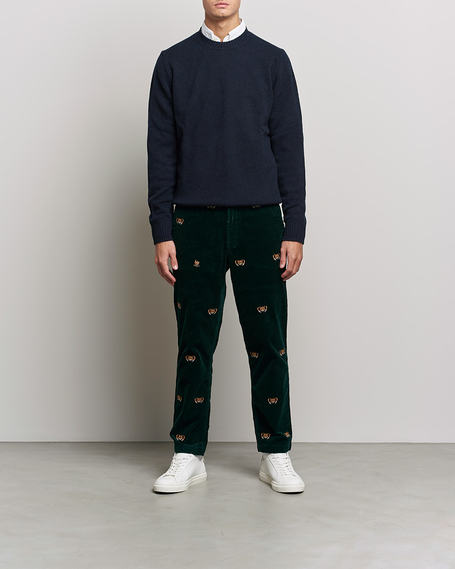Homme | Pantalons | Polo Ralph Lauren | Prepster Corduroy Printed Fox Pants College Green