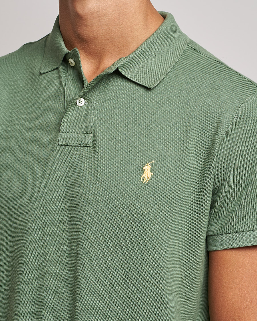 Homme | Polos | Polo Ralph Lauren | Custom Slim Fit Polo Cargo Green