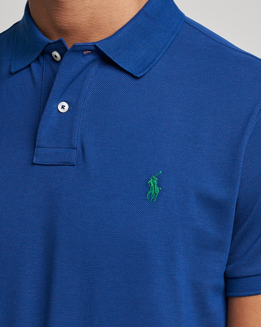 Homme | Polos | Polo Ralph Lauren | Custom Slim Fit Polo Harrison Blue