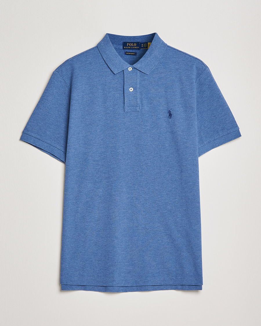 Homme | Polos | Polo Ralph Lauren | Custom Slim Fit Polo Bedford Heather