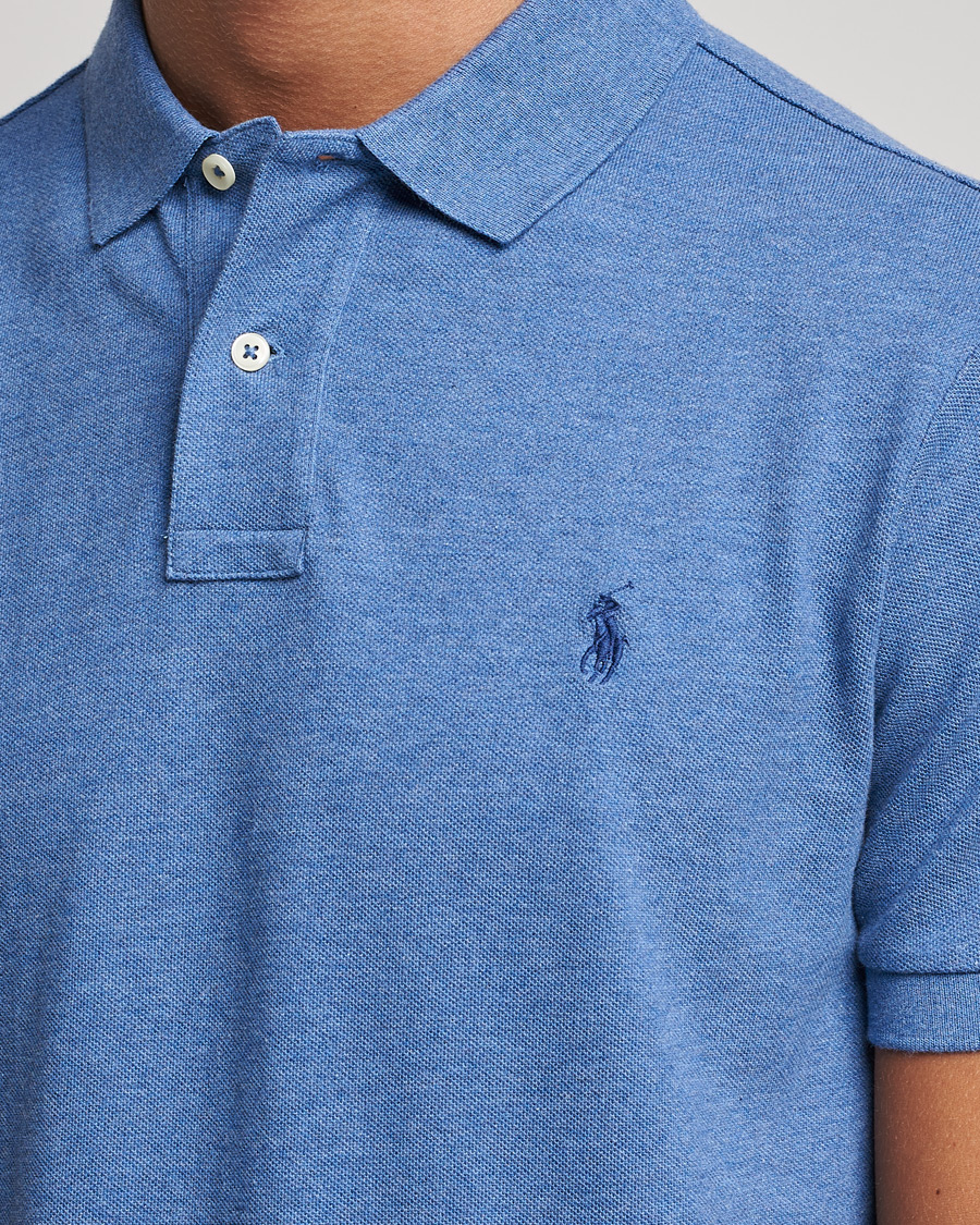Homme | Polos | Polo Ralph Lauren | Custom Slim Fit Polo Bedford Heather