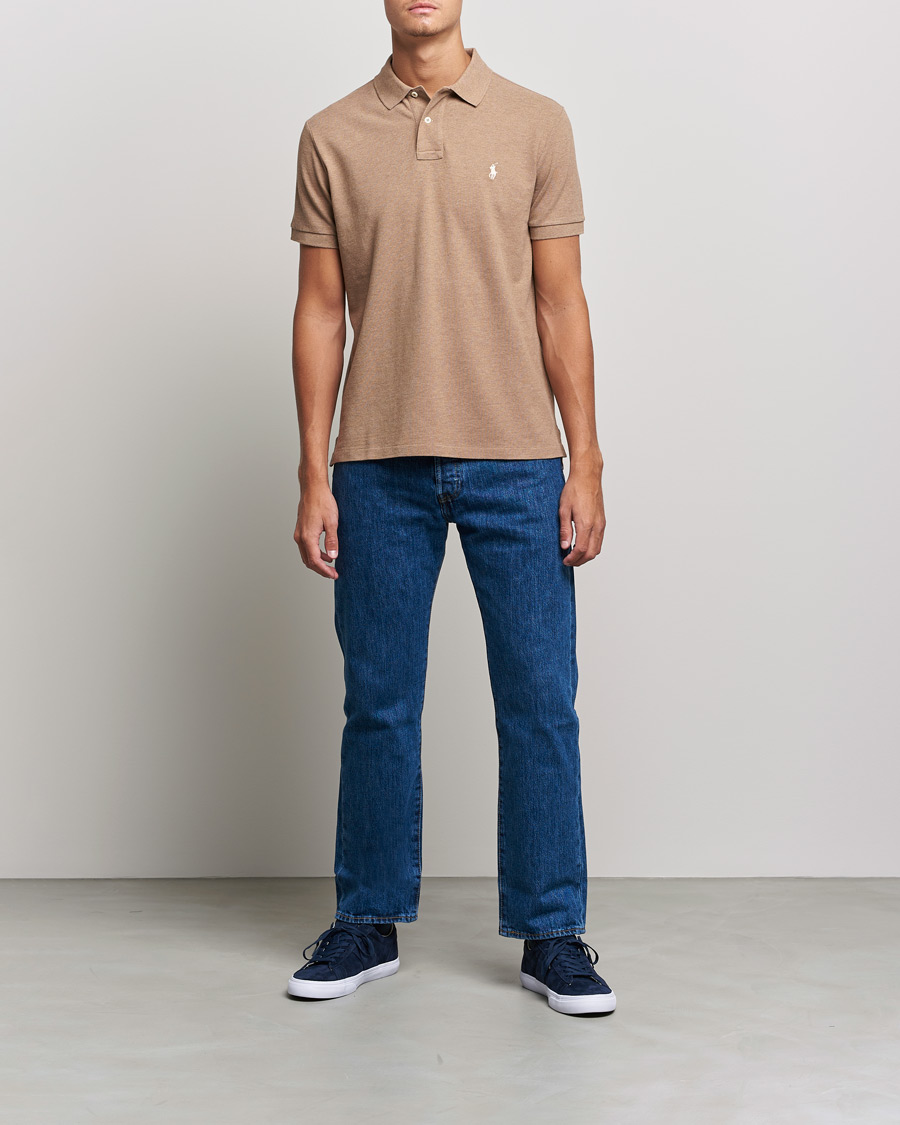 Homme | Polos | Polo Ralph Lauren | Custom Slim Fit Polo Italian Heather