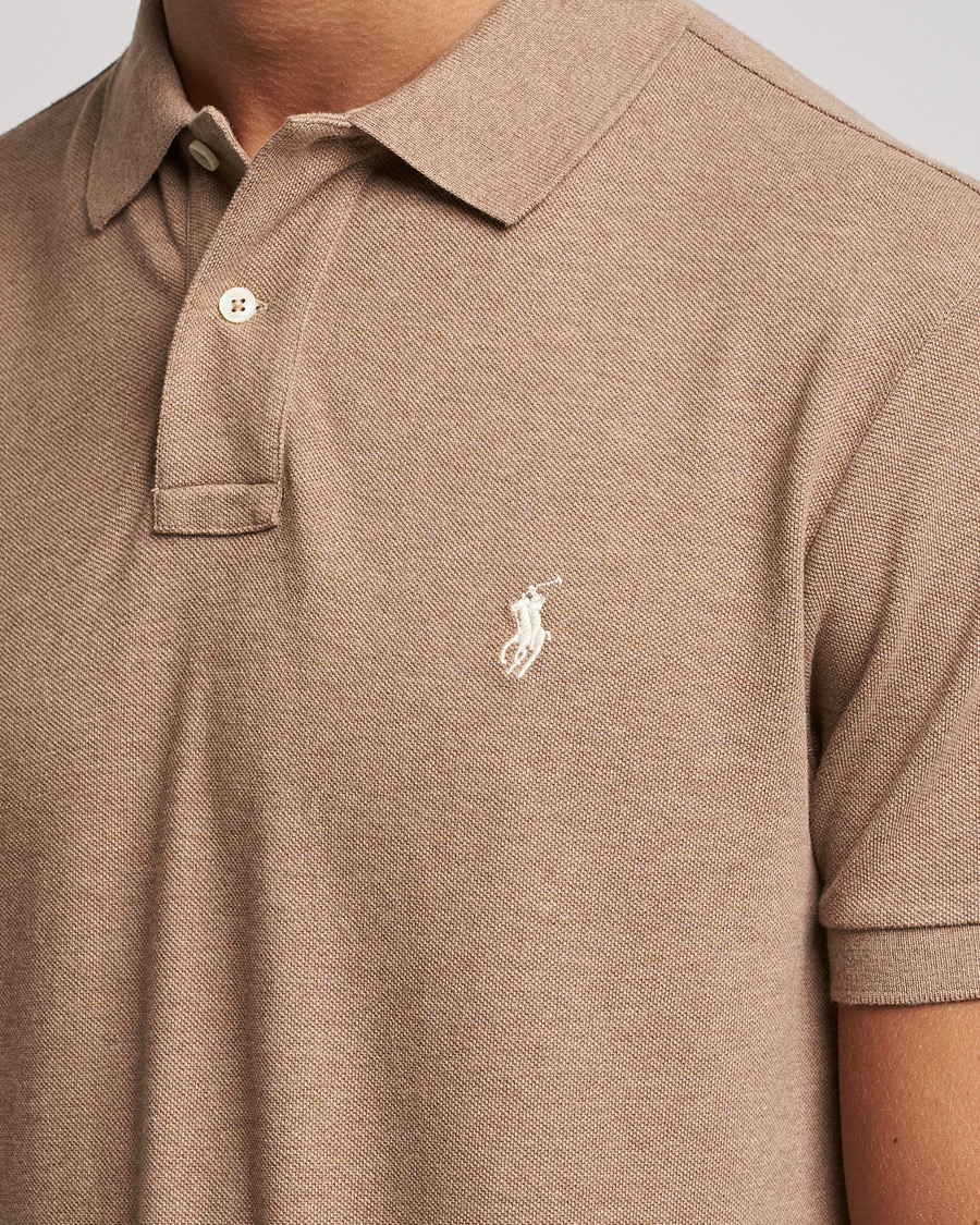 Homme | Polos | Polo Ralph Lauren | Custom Slim Fit Polo Italian Heather