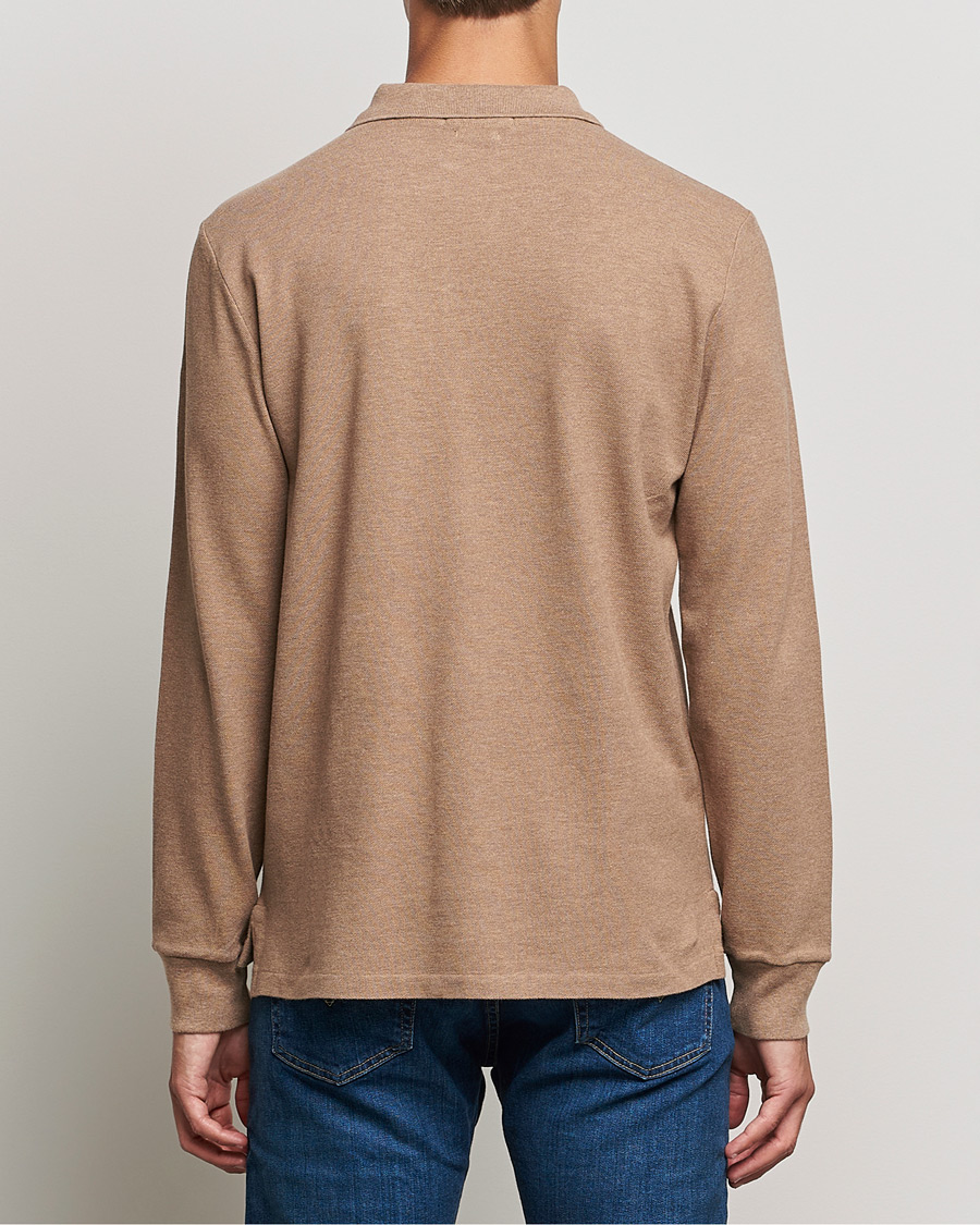 Homme | Pulls Et Tricots | Polo Ralph Lauren | Custom Slim Fit Long Sleeve Polo Italian Heather