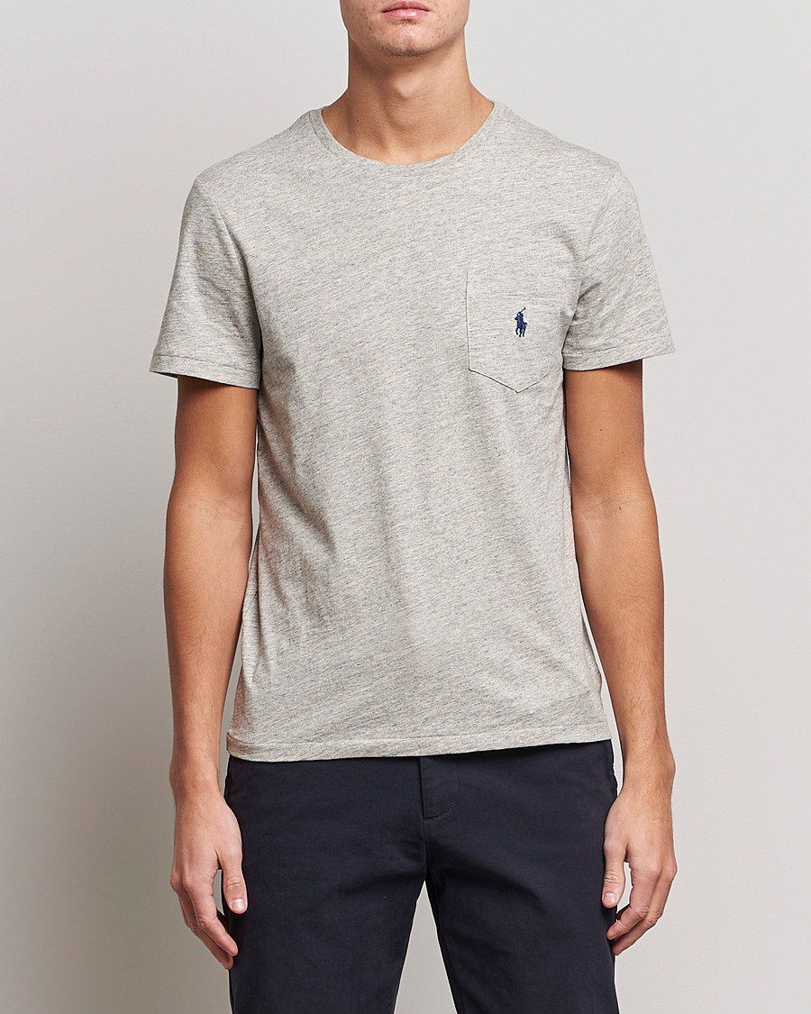 Homme | T-shirts | Polo Ralph Lauren | Slub Jersey Crew Neck Tee Loft Heather