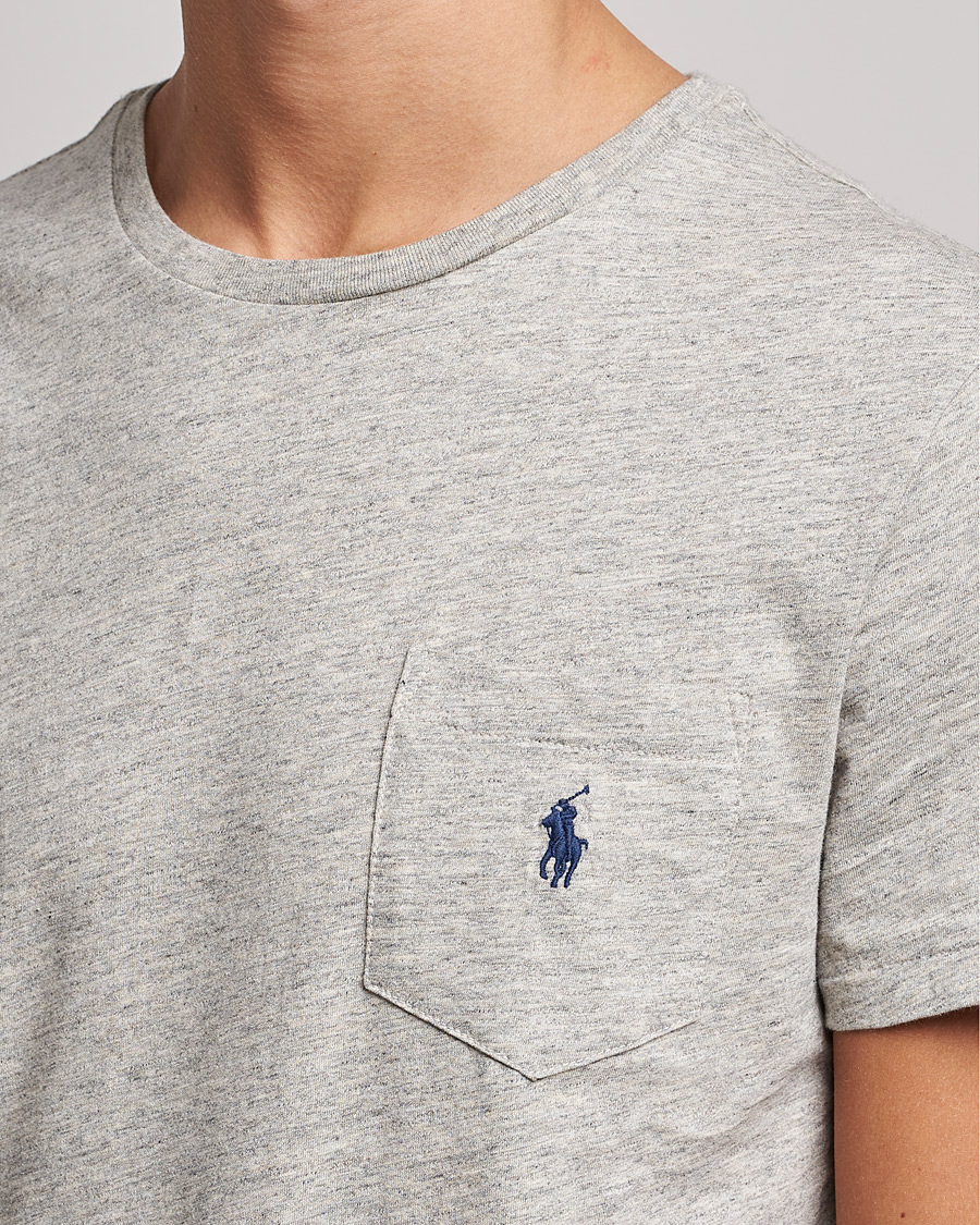 Homme | T-shirts | Polo Ralph Lauren | Slub Jersey Crew Neck Tee Loft Heather