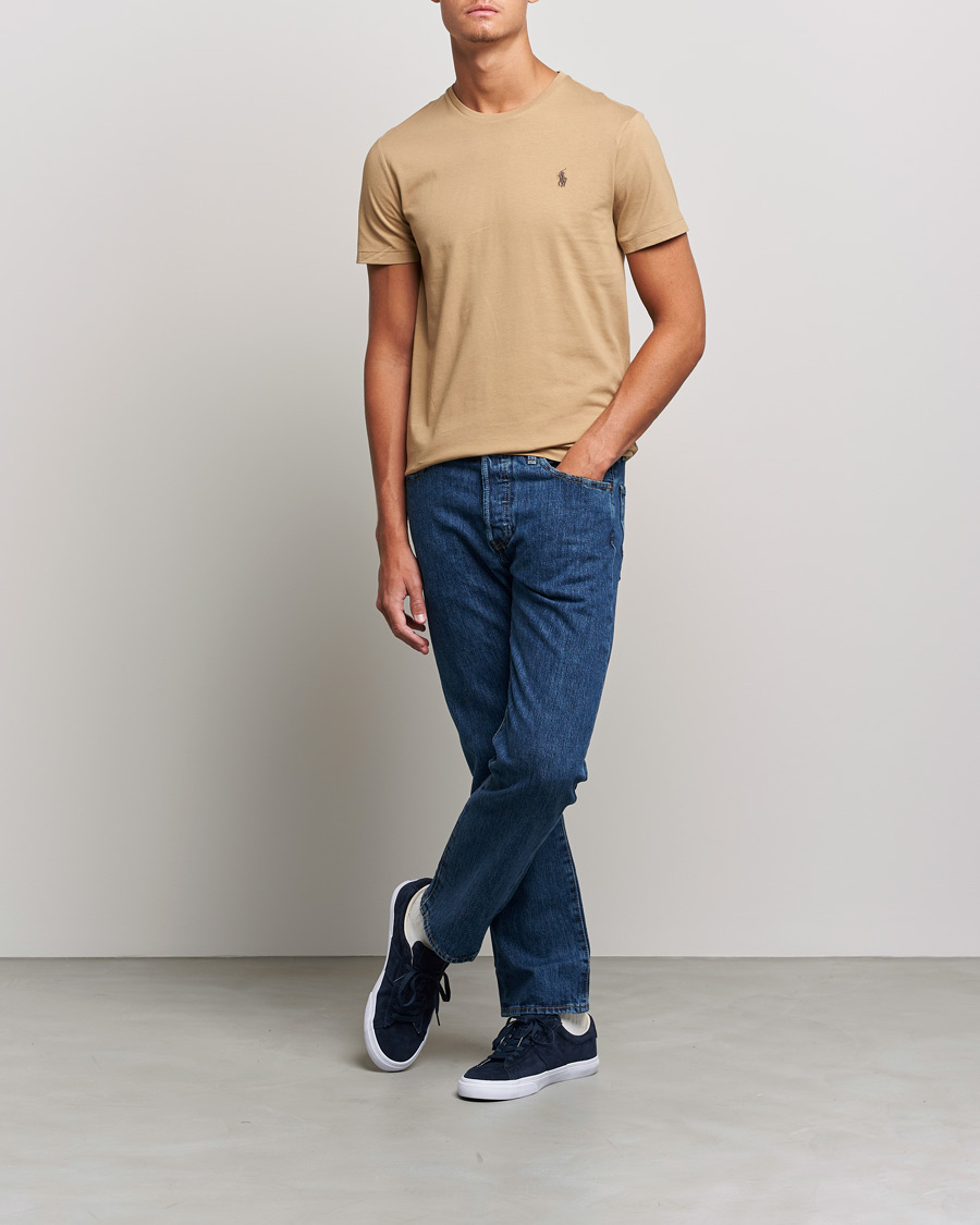 Homme | T-shirts | Polo Ralph Lauren | Crew Neck Tee Luxury Tan