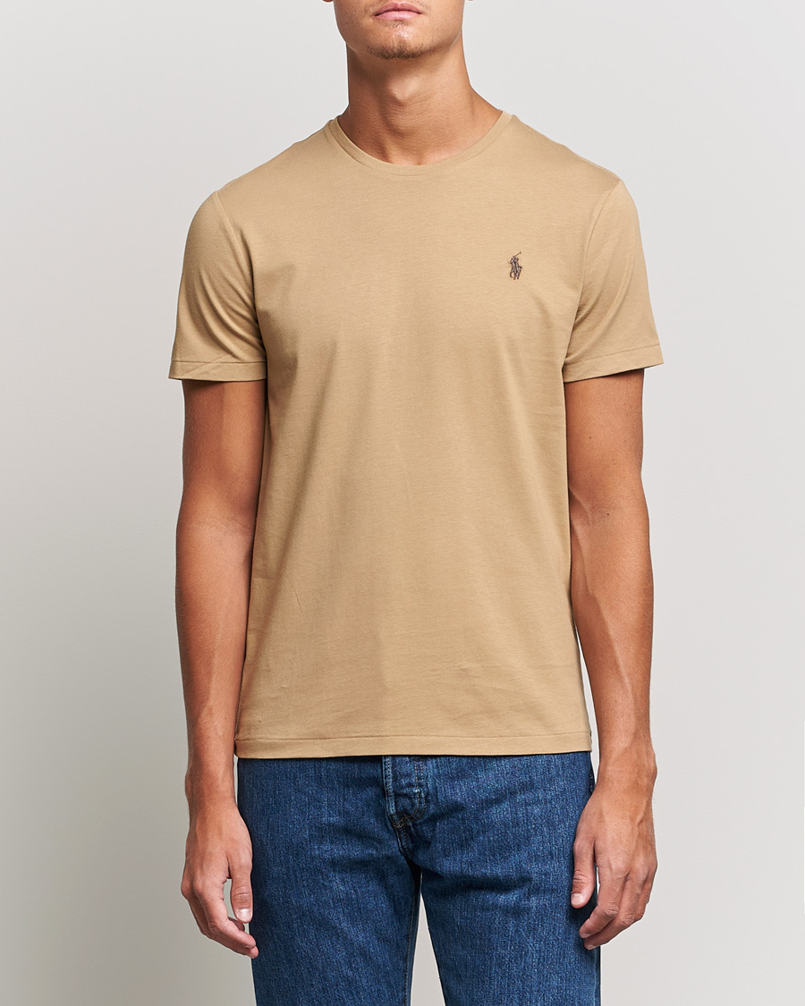Homme | T-shirts | Polo Ralph Lauren | Crew Neck Tee Luxury Tan