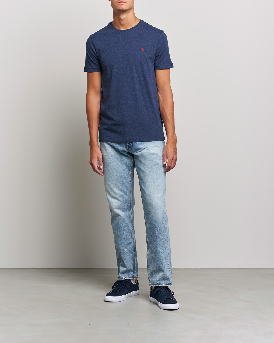 Homme | T-shirts | Polo Ralph Lauren | Crew Neck T-Shirt Spring Navy Heather