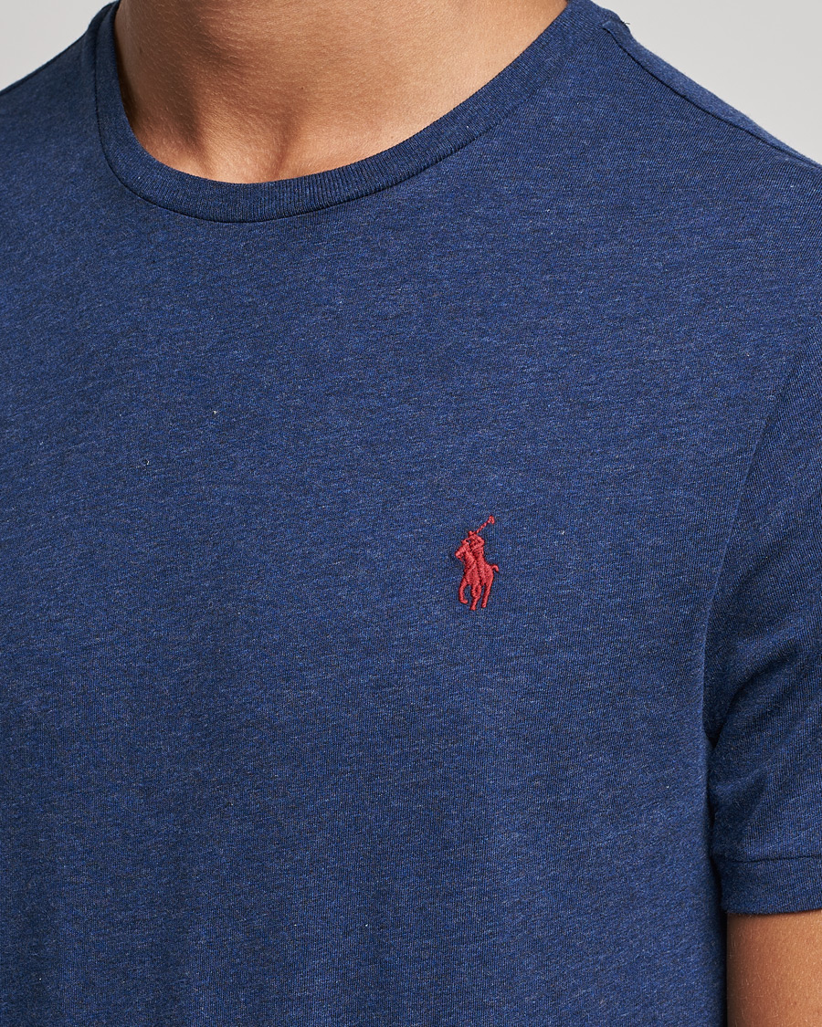 Homme | T-shirts | Polo Ralph Lauren | Crew Neck T-Shirt Spring Navy Heather