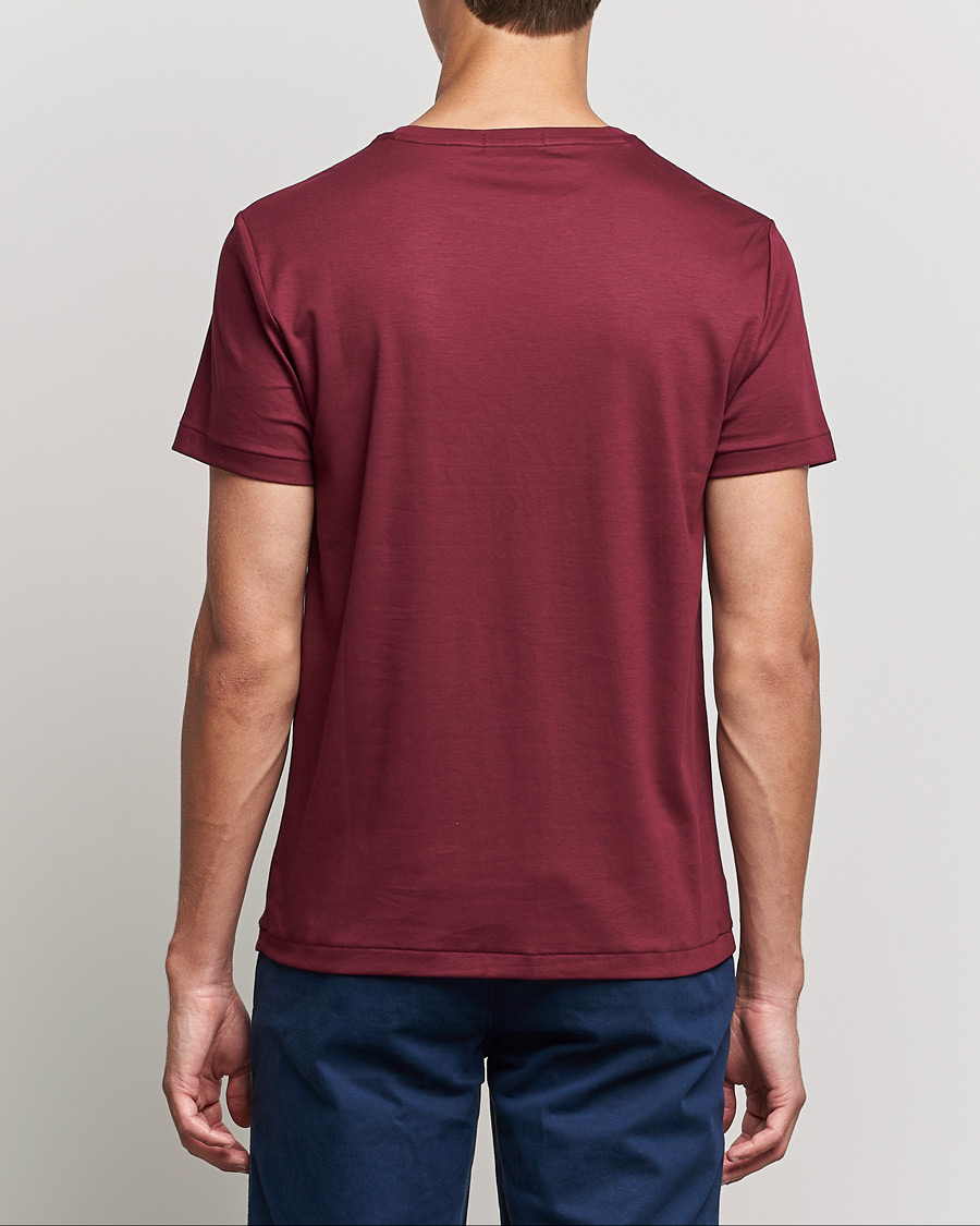 Homme | T-shirts | Polo Ralph Lauren | Luxury Pima Cotton Crew Neck Tee Classic Wine