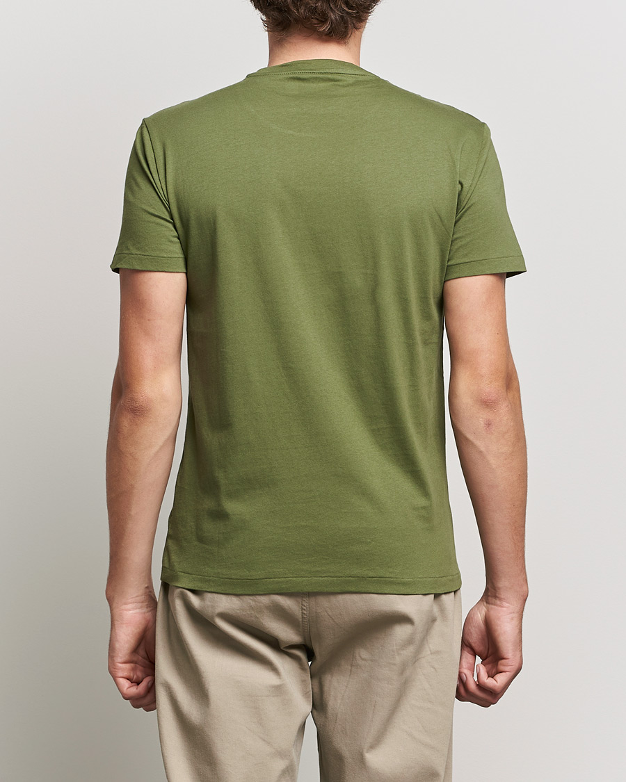 Homme | T-shirts | Polo Ralph Lauren | Center Logo Crew Neck Tee Army Olive