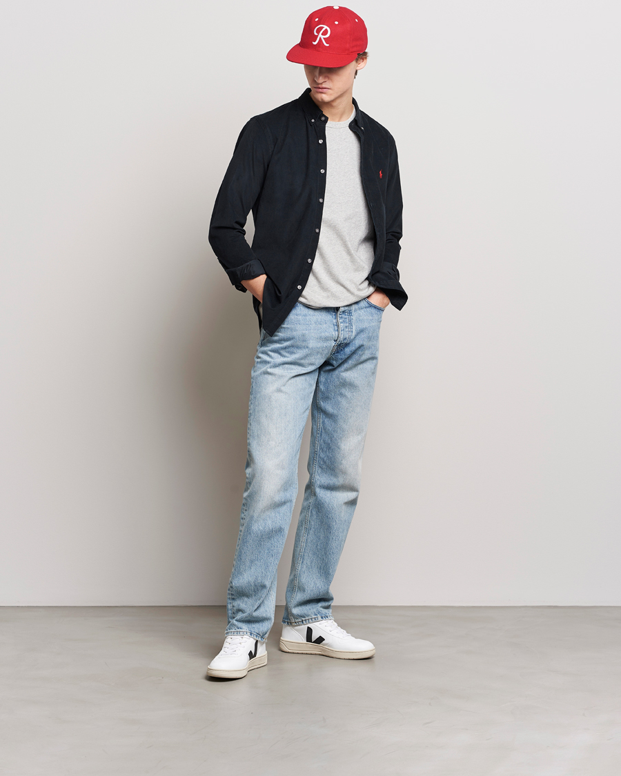 Homme | Chemises | Polo Ralph Lauren | Slim Fit Corduroy Shirt Black