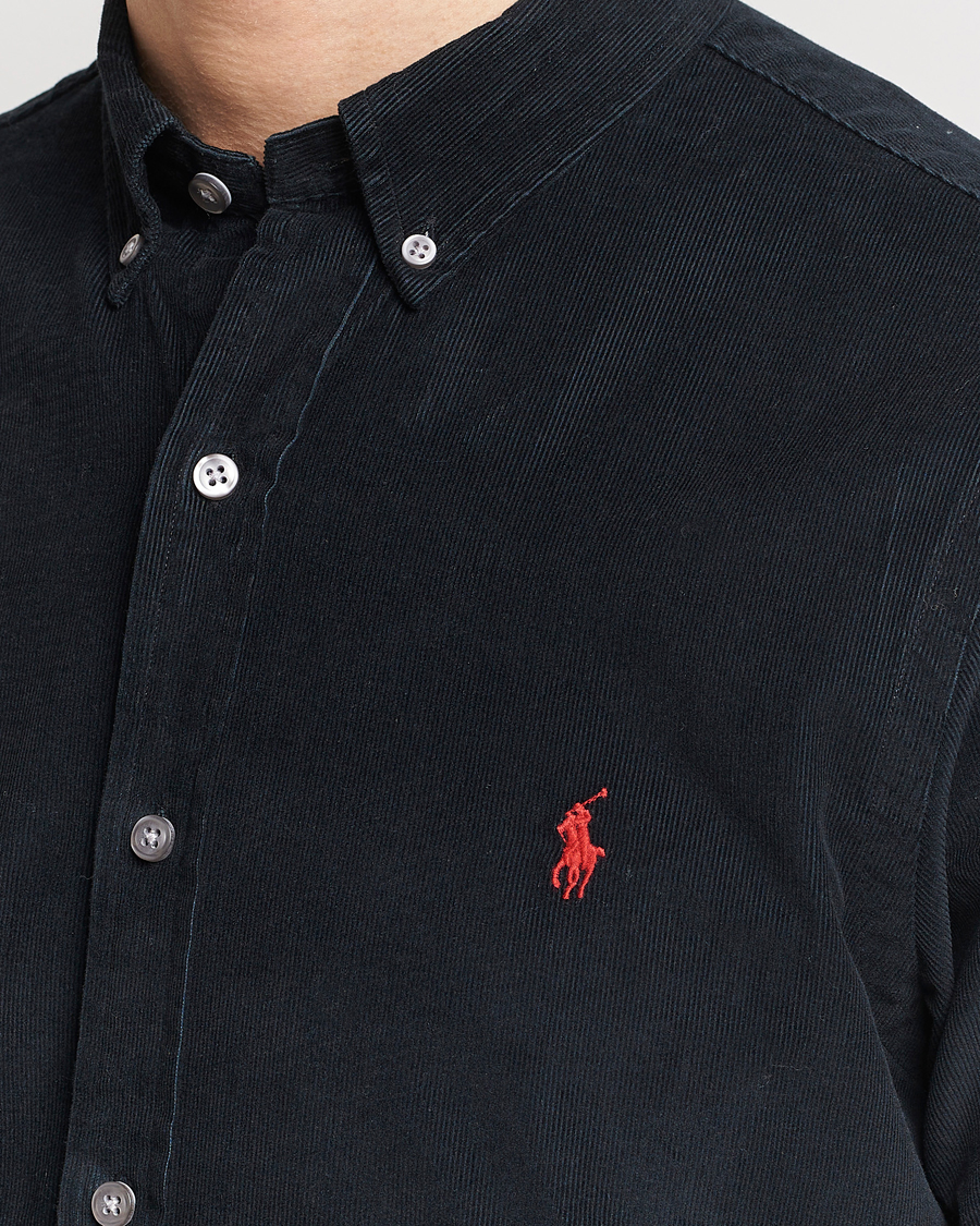 Homme | Chemises | Polo Ralph Lauren | Slim Fit Corduroy Shirt Black